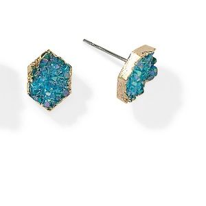 NEW Park Lane Blue Hailee Stud Earrings
